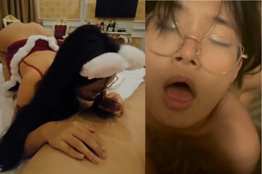 Anh phang mạnh quá em há mồm phê pha