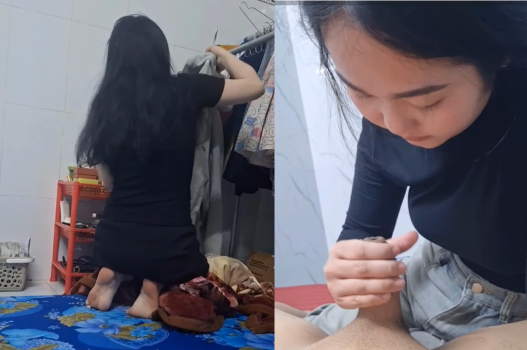 Thăm bạn thân ốm được ngậm cu miễn phí